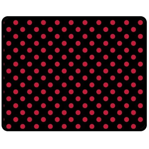 Polka Dots 60 x50  Blanket Front