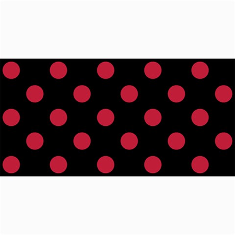 Polka Dots 8 x4  Photo Card - 1