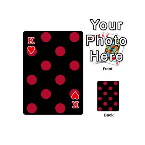 King Polka Dots Front - HeartK