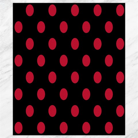 Polka Dots 8.15 x9.66  Canvas - 1