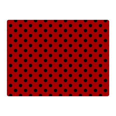 Polka Dots 35 x27  Blanket Front