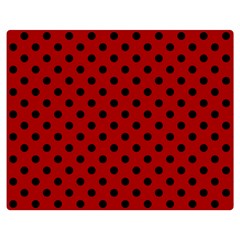 Polka Dots 60 x50  Blanket Front