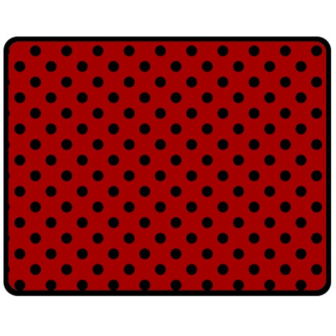 Polka Dots 60 x50  Blanket Front