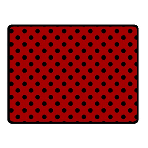 Polka Dots 50 x40  Blanket Front