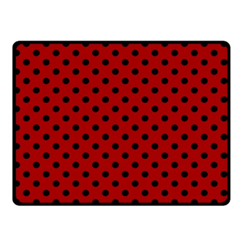 Polka Dots 45 x34  Blanket Front