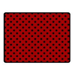 Polka Dots 45 x34  Blanket Back
