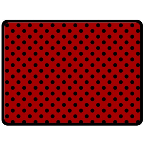 Polka Dots 80 x60  Blanket Front