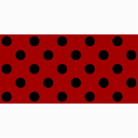 Polka Dots 8 x4  Photo Card - 1