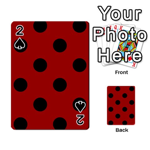 Polka Dots Front - Spade2