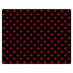 Polka Dots 60 x50  Blanket Back
