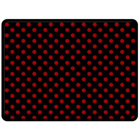 Polka Dots 80 x60  Blanket Front