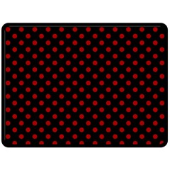 Polka Dots 80 x60  Blanket Back