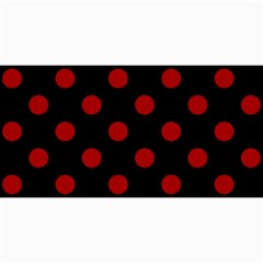 Polka Dots 8 x4  Photo Card - 2