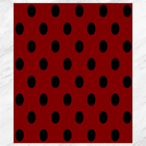 Polka Dots 8.15 x9.66  Canvas - 1
