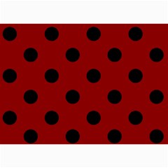 Polka Dots 7 x5  Photo Card - 2