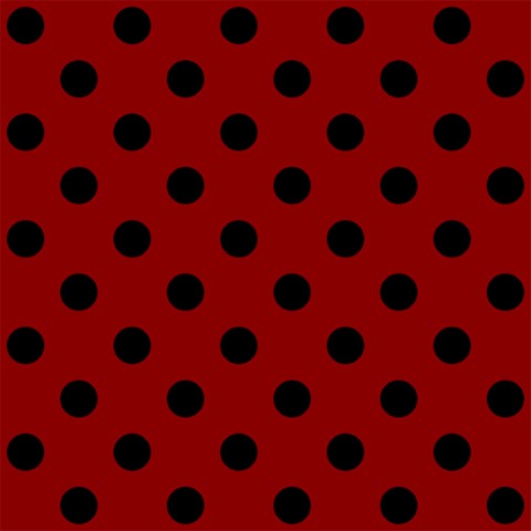 Polka Dots 8 x8  Scrapbook Page - 1