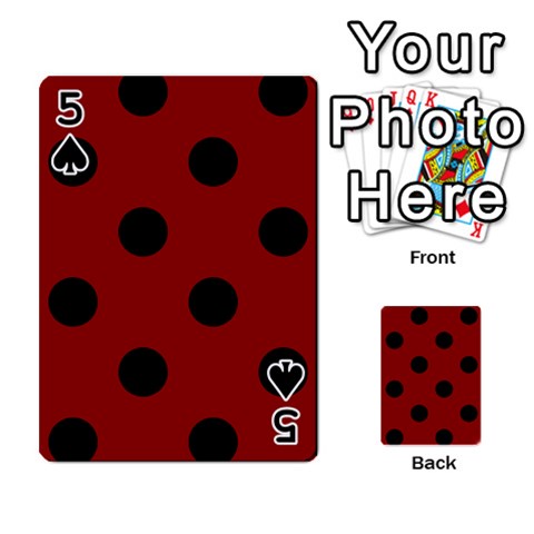 Polka Dots Front - Spade5