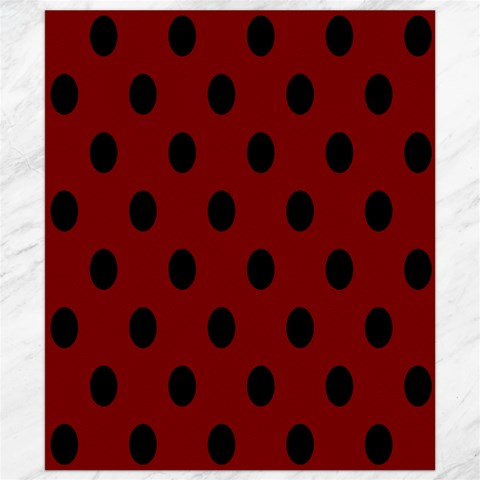 Polka Dots 8.15 x9.66  Canvas - 1