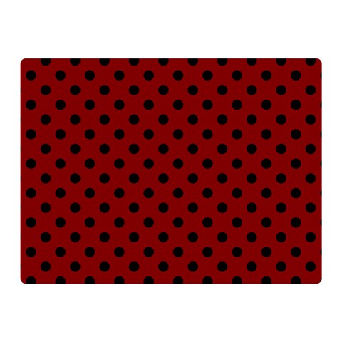 Polka Dots 35 x27  Blanket Front