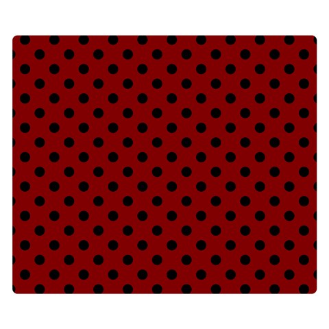 Polka Dots 50 x40  Blanket Front