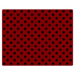 Polka Dots 60 x50  Blanket Back