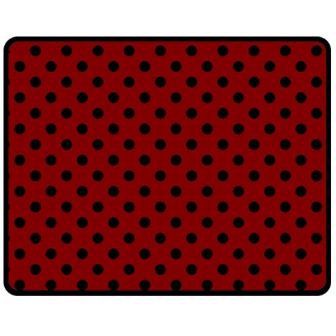 Polka Dots 60 x50  Blanket Front