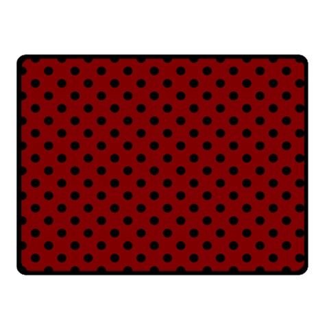 Polka Dots 45 x34  Blanket Front