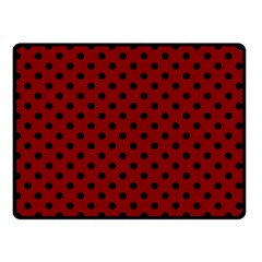 Polka Dots 45 x34  Blanket Back