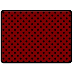 Polka Dots 80 x60  Blanket Back