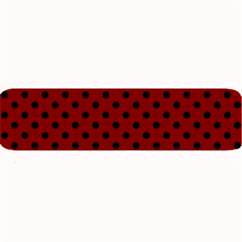 Polka Dots 32 x8.5  Bar Mat