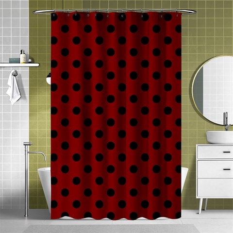Polka Dots Curtain(48  X 72 ) - 42.18 x64.8  Curtain(48  X 72 )