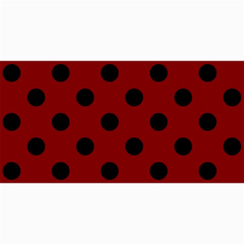 Polka Dots 8 x4  Photo Card - 2