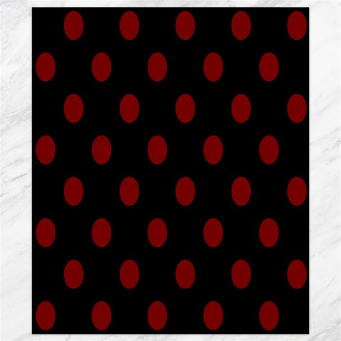 Polka Dots 8.15 x9.66  Canvas - 1
