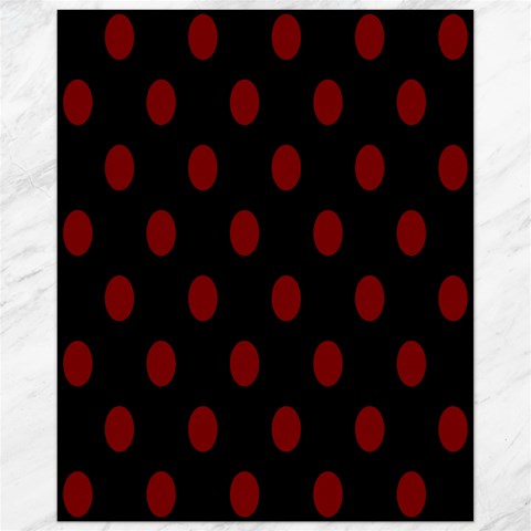Polka Dots 10.95 x13.48  Canvas - 1