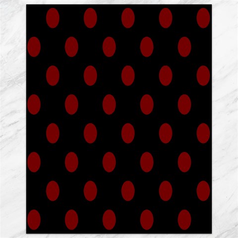 Polka Dots 15.75 x19.29  Canvas - 1