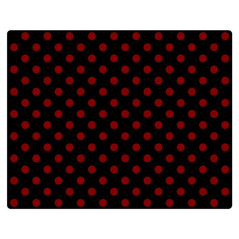 Polka Dots 60 x50  Blanket Front