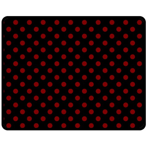 Polka Dots 60 x50  Blanket Front