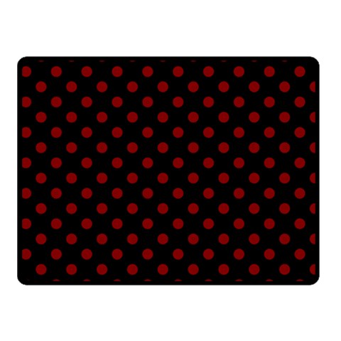 Polka Dots 50 x40  Blanket Front