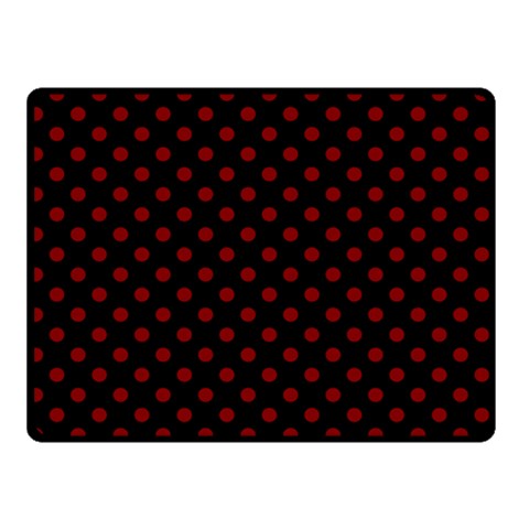 Polka Dots 45 x34  Blanket Front