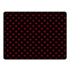 Polka Dots 45 x34  Blanket Back