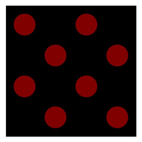 Polka Dots 3.75 x3.75  Memopad
