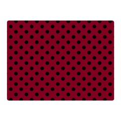 Polka Dots 35 x27  Blanket Back