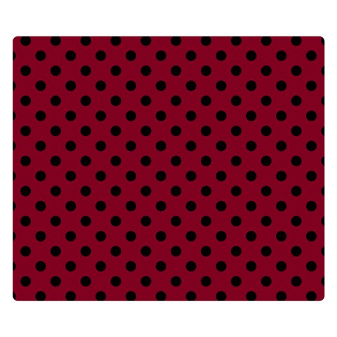 Polka Dots 50 x40  Blanket Front