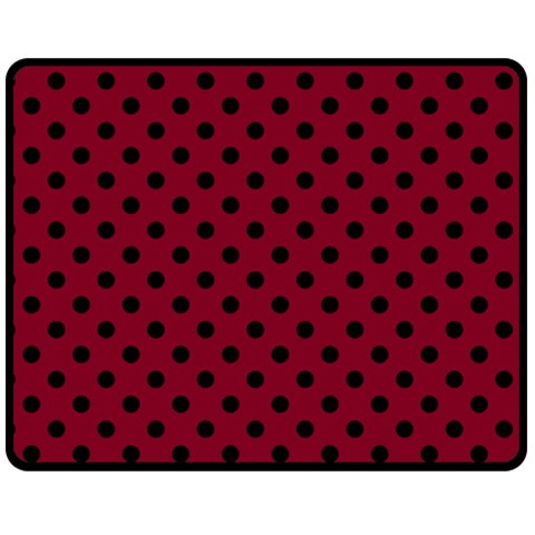 Polka Dots 60 x50  Blanket Front