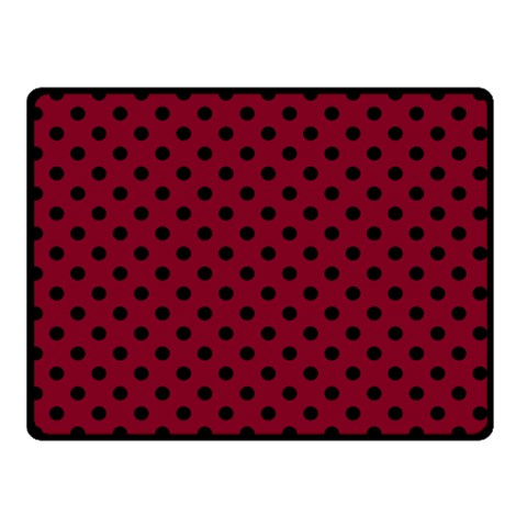 Polka Dots 45 x34  Blanket Back