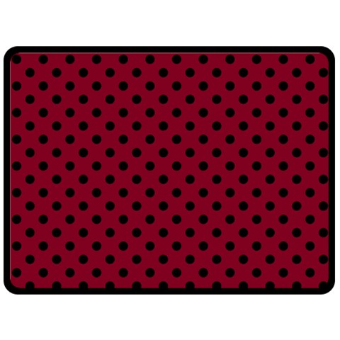 Polka Dots 80 x60  Blanket Front