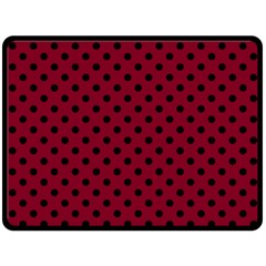 Polka Dots 80 x60  Blanket Back