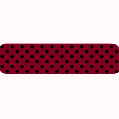 Polka Dots 32 x8.5  Bar Mat