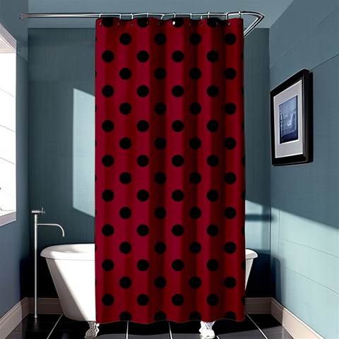 Polka Dots Curtain(36 X72 ) - 33.26 x66.24  Curtain(36 X72 )