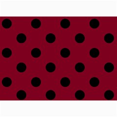 Polka Dots 7 x5  Photo Card - 2